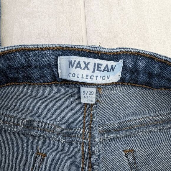 Women's Wax Jean Modal Fabric Basic Skinny Medium Wash 9/29 High-Waisted - Picture 8 of 8